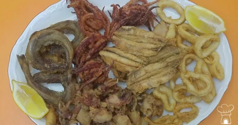 Receta de Fritura malagueña tipica de Andalucia