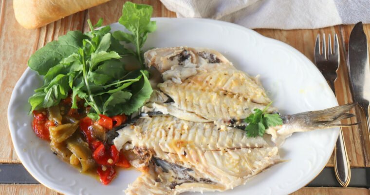Receta de Pescado a la sal tipica de Andalucia