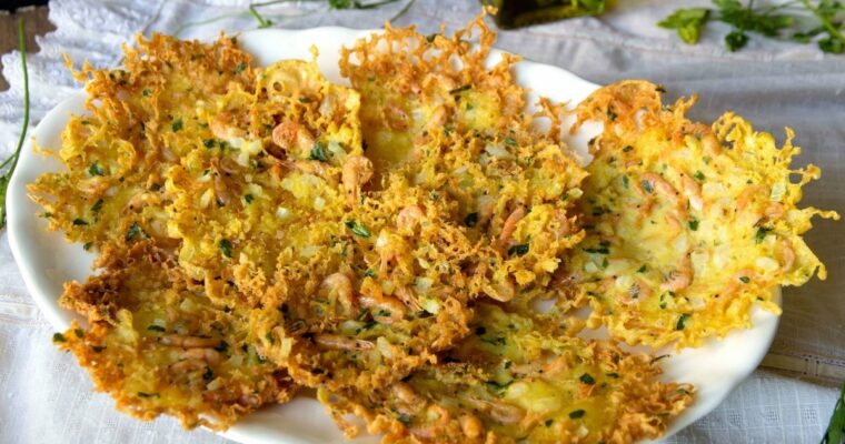 Receta de Tortillitas de camarones tipica de Andalucia